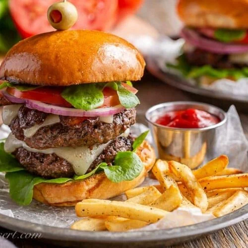 Juicy American Beef Burgers